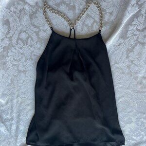 s chain link halter top